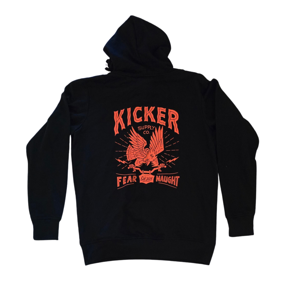 Orange Eagle Hoodie