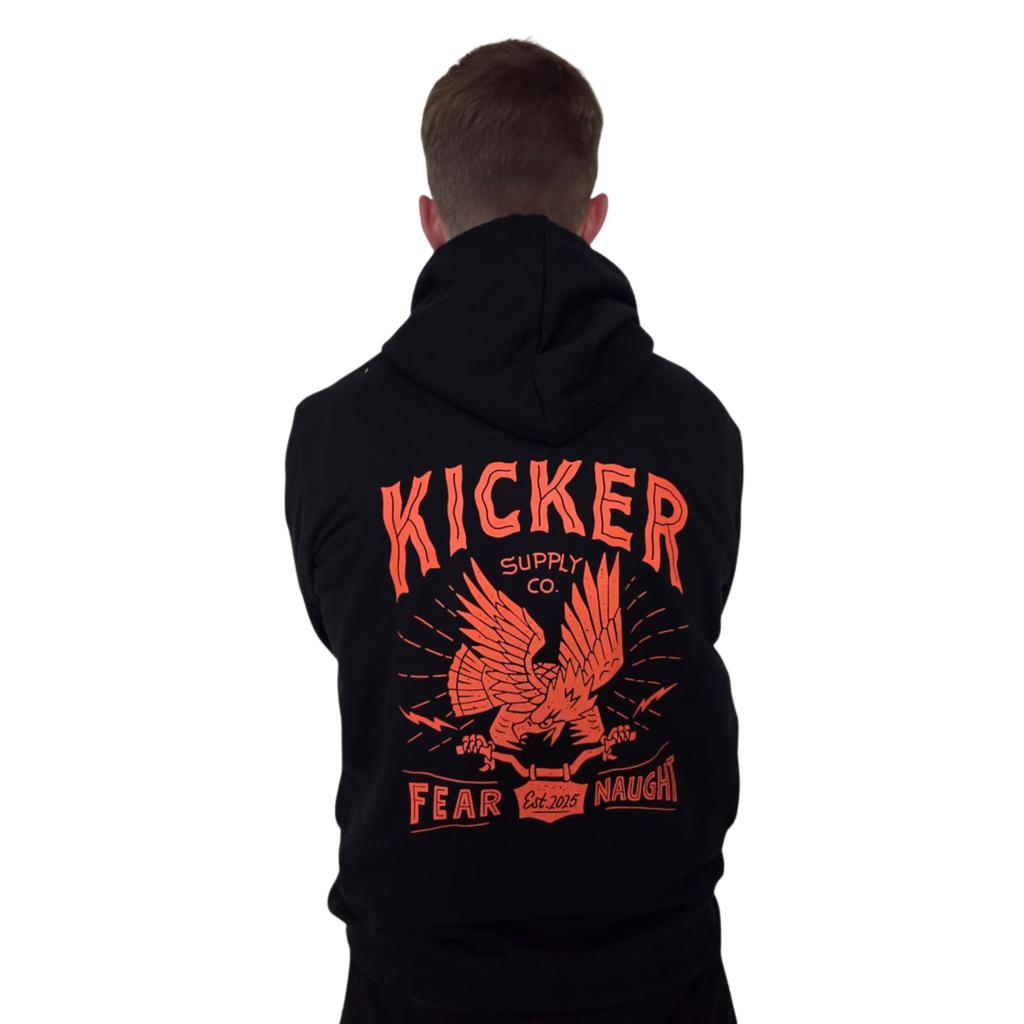 Orange Eagle Hoodie
