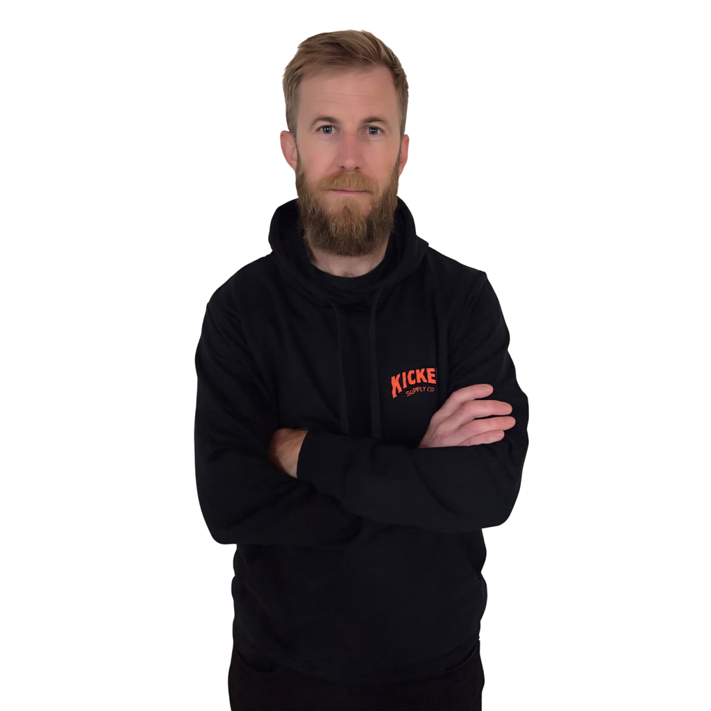 Orange Eagle Hoodie